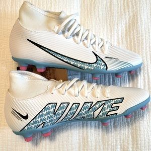 Nike Mercurial Superfly 9 Club MG White/Baltic Blue/Pink Blast Soccer Cleat